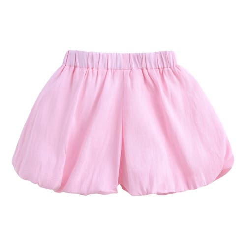 Mimi Tutu Rainbow Striped Top And Shorts Set In Pink