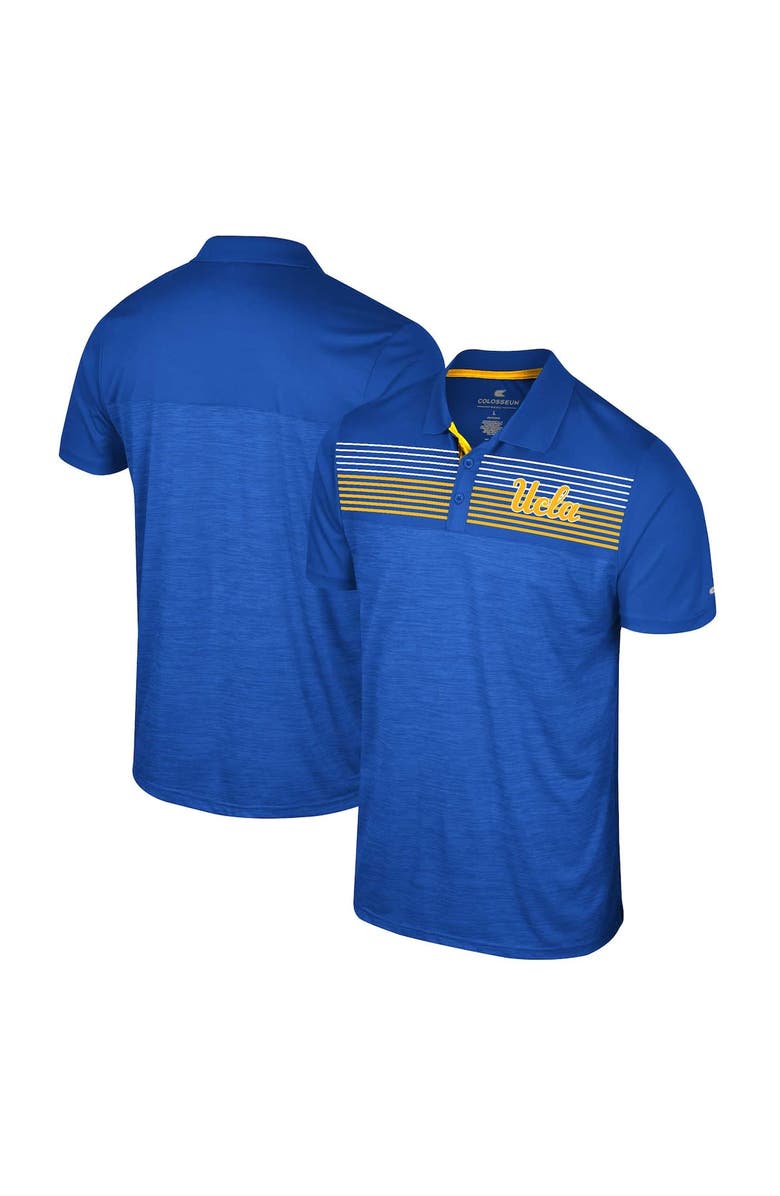 COLOSSEUM Men's Colosseum Blue UCLA Bruins Langmore Polo, Main, color,