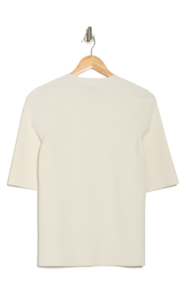 BOSS Fezania Lap Shoulder Knit Top, Alternate, color,