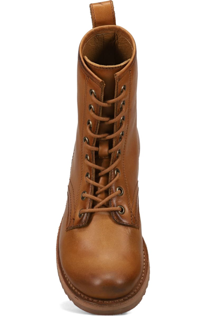 Frye Veronica Flex Combat Boot, Alternate, color, Caramel - Avalon