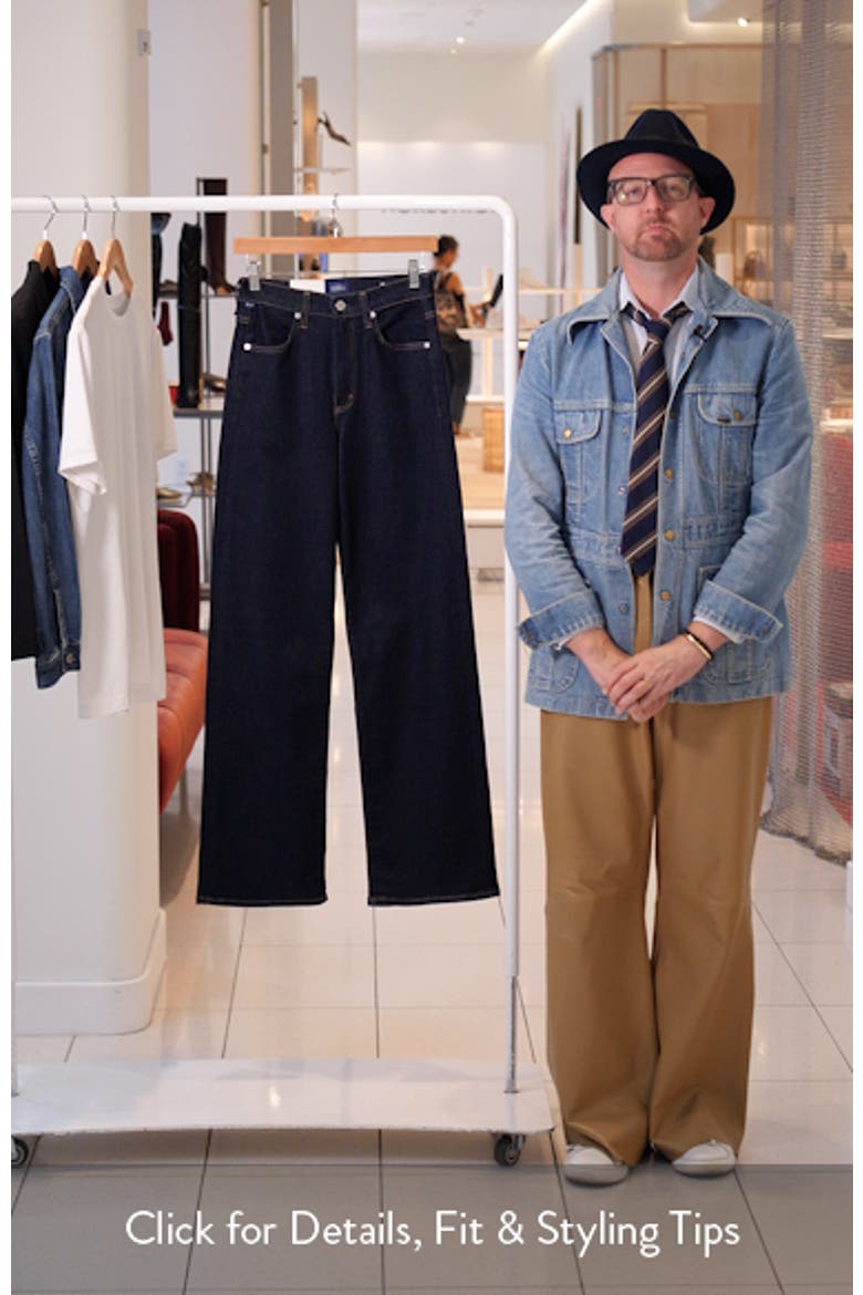 Annina High Waist Straight Leg Jeans video
