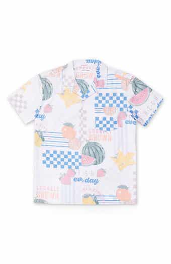 Vintage Summer Kids' Fresh Fruit Camp Shirt