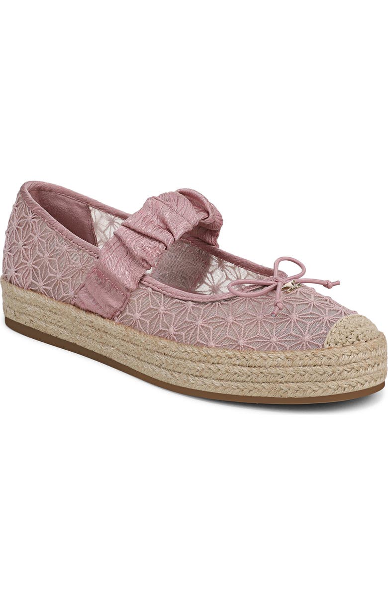 Circus NY by Sam Edelman Lillie Mesh Platform Espadrille, Main, color, Rosette Blush