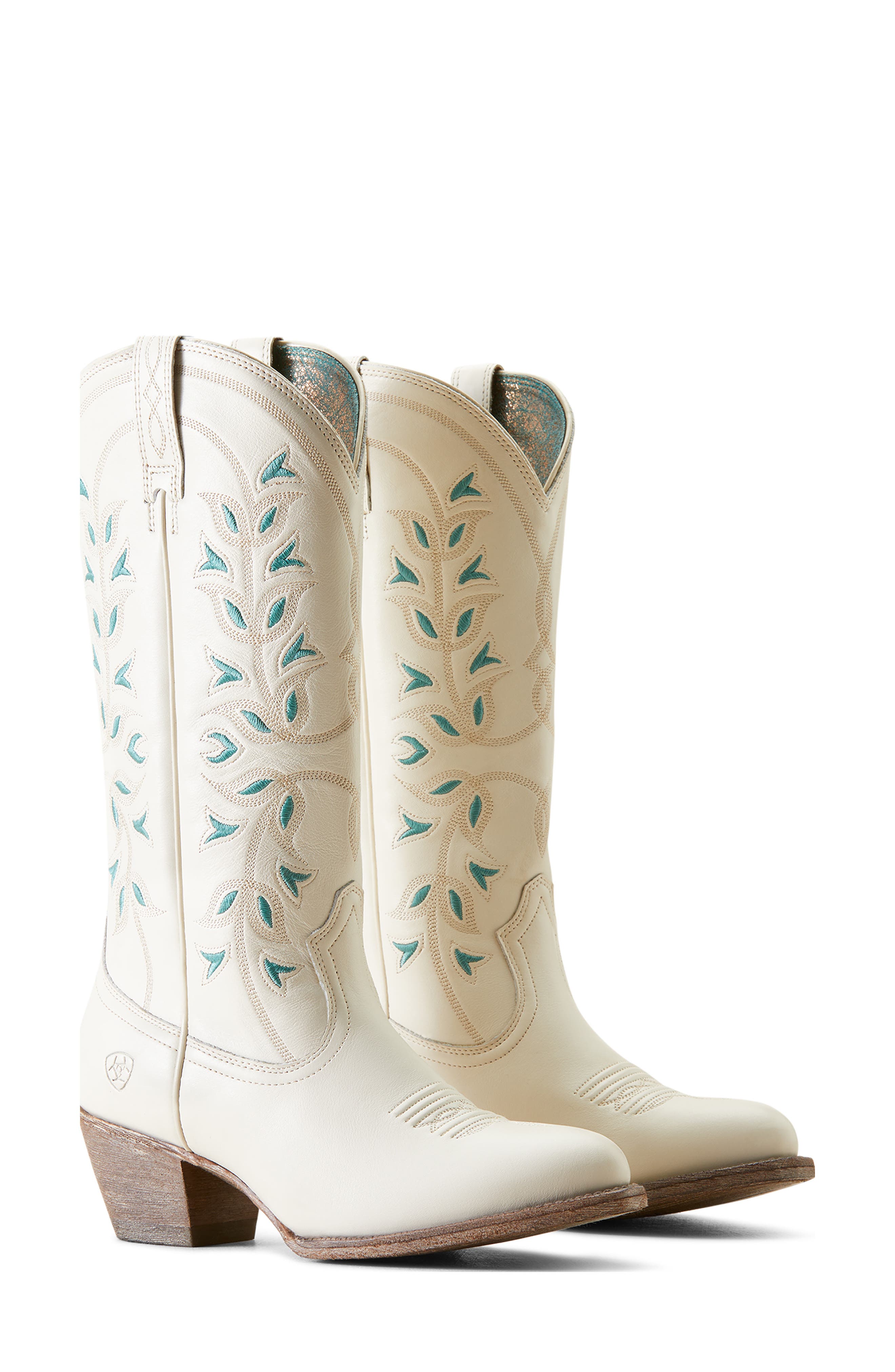 Ariat Desert Holly Western Boot, Alternate, color, Crema