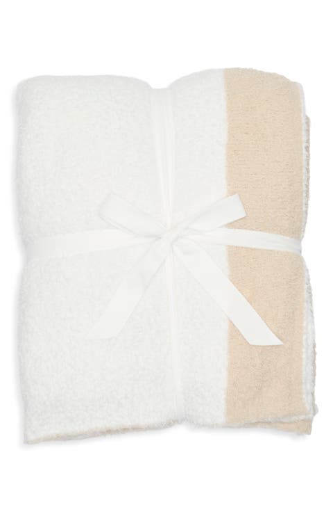 Stripe Butter Throw Blanket