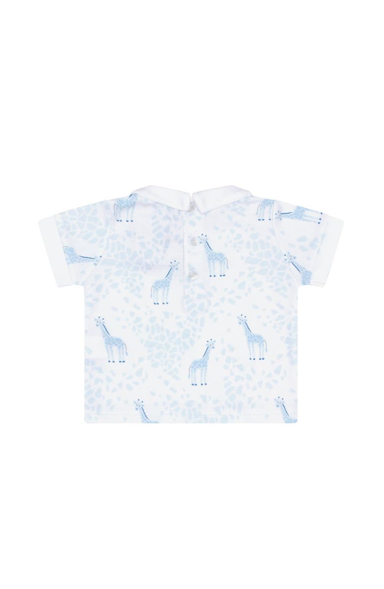 Nellapima Blue Giraffe Print Diaper Cover Set - Toddler, Alternate, color, Blue