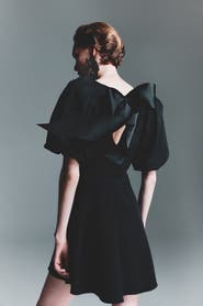 H&M Balloon-sleeved Dress