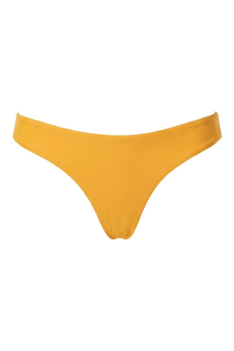 Jungle Sway Flirt Reversible Bikini Bottoms, Alternate, color, OPEN YELLOW
