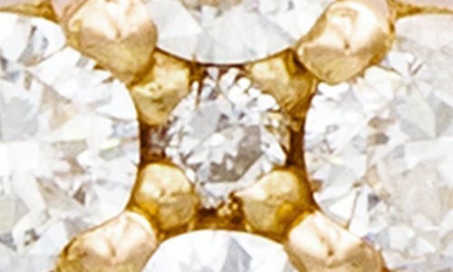Suzy Levian Diamonds Diamond Star Stud Earrings In Yellow