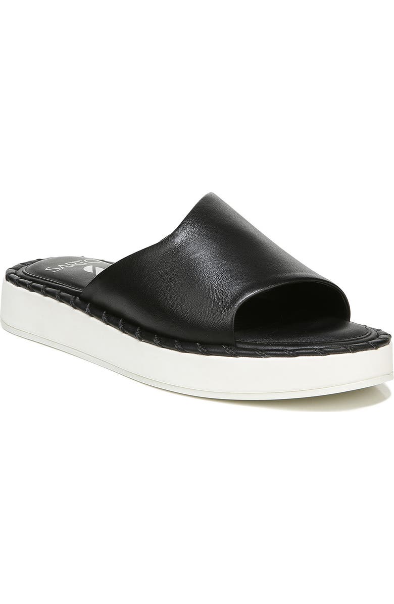 SARTO by Franco Sarto Zoe Platform Slide Sandal, Main, color,
