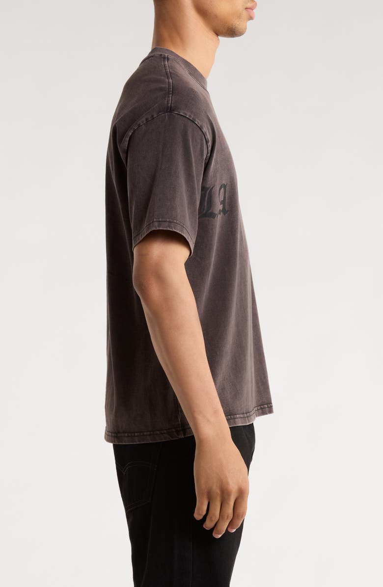 PacSun Stone Cotton Graphic T-Shirt, Alternate, color, Black