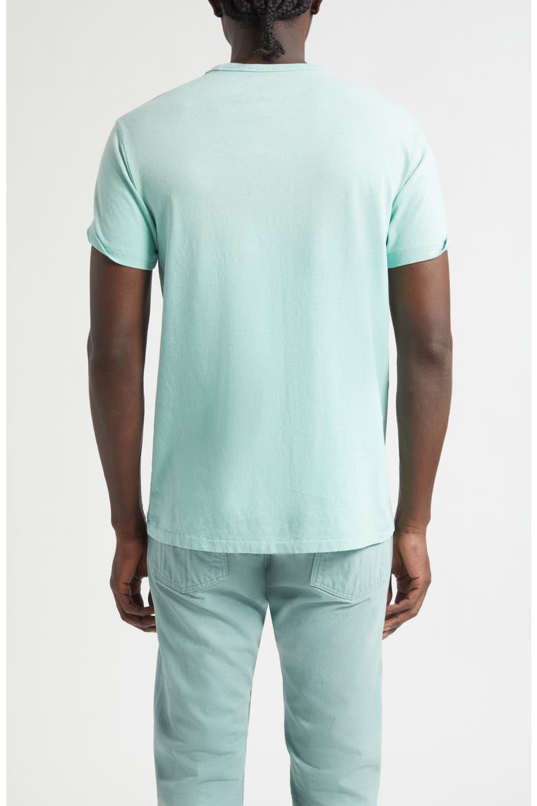 Western Cotton & Hemp Graphic T-Shirt, Alternate, color, FADED TURQUOISE