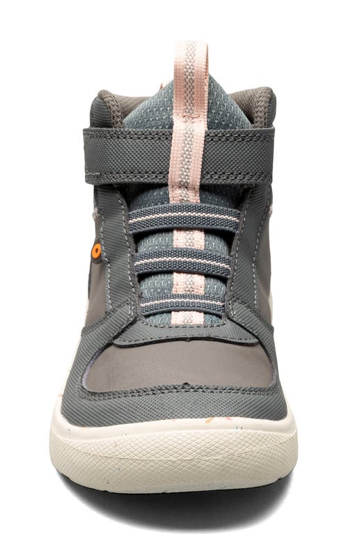 Bogs Skyline Water Resistant High Top Sneaker In Gold