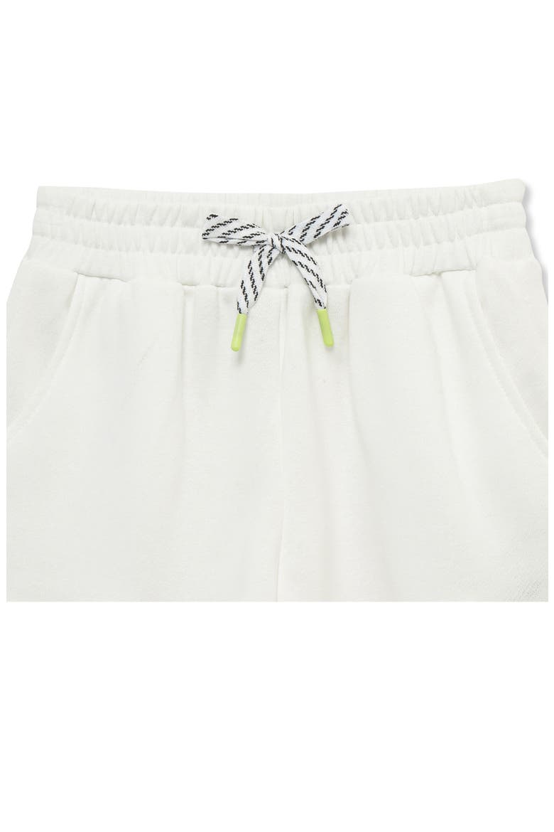 Kids' Ruffle Hem Shorts, Alternate, color, WHITE