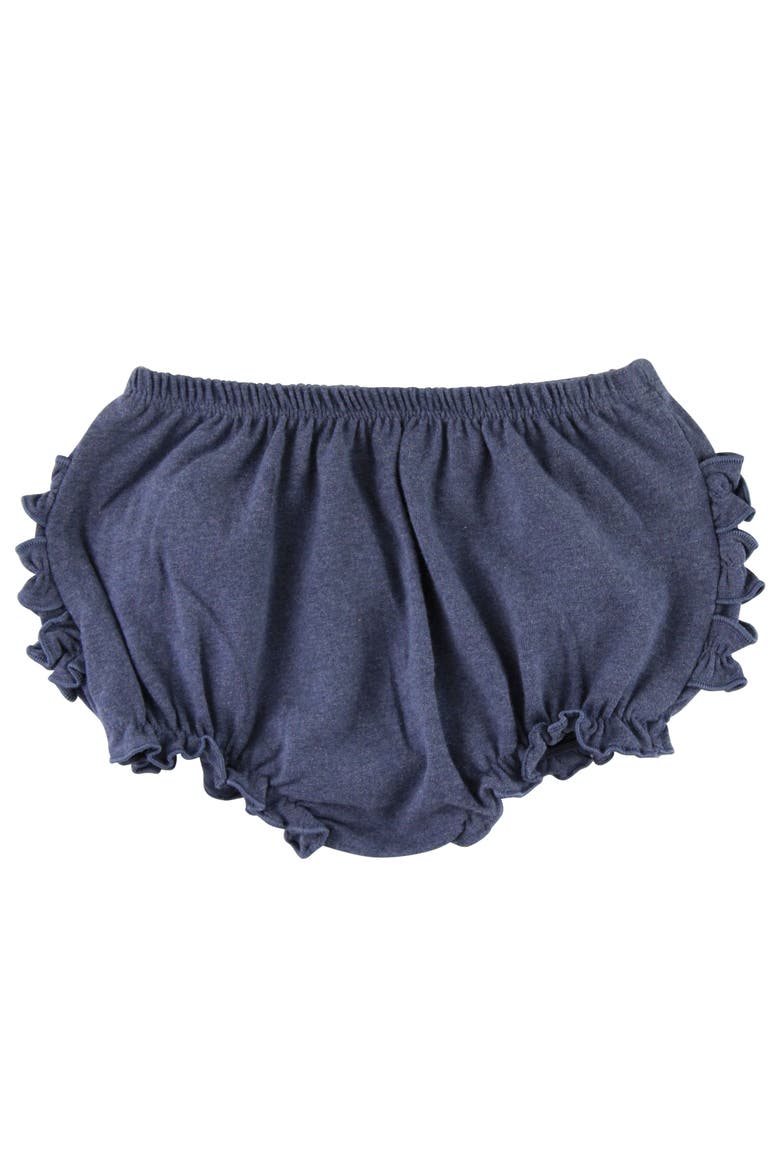 Baby/Toddler Knit RuffleButt Bloomer, Alternate, color, Faux Denim