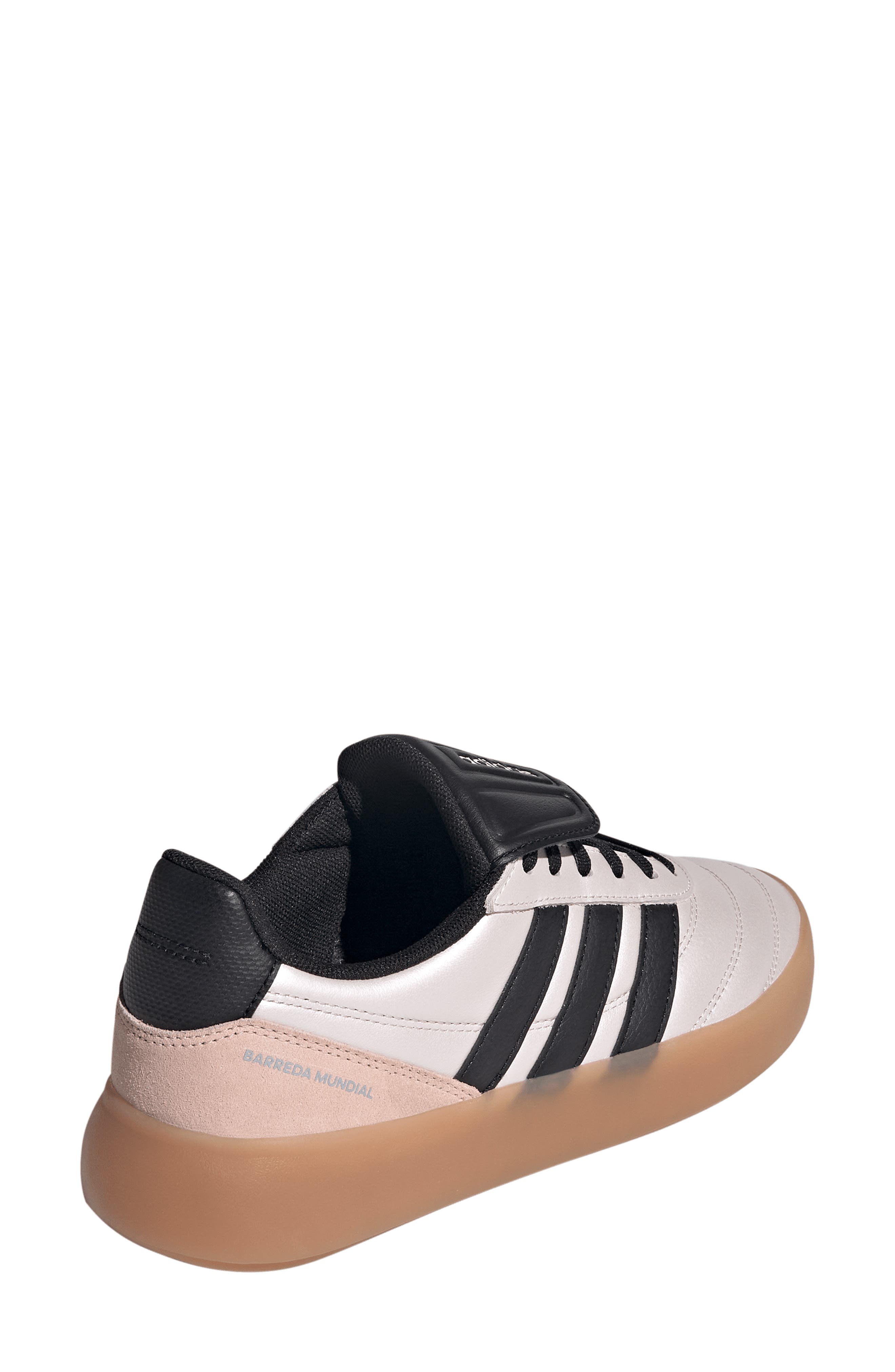 adidas Barreda Mundial Sneaker, Alternate, color, Pink Met./ Black/ Blush Pink