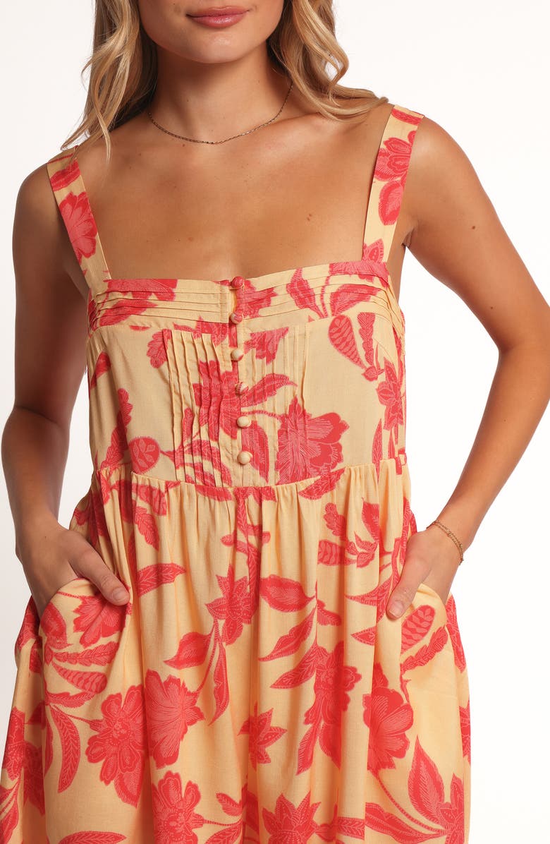 Petal & Pup Nani Floral Romper, Alternate, color, Paisley Floral