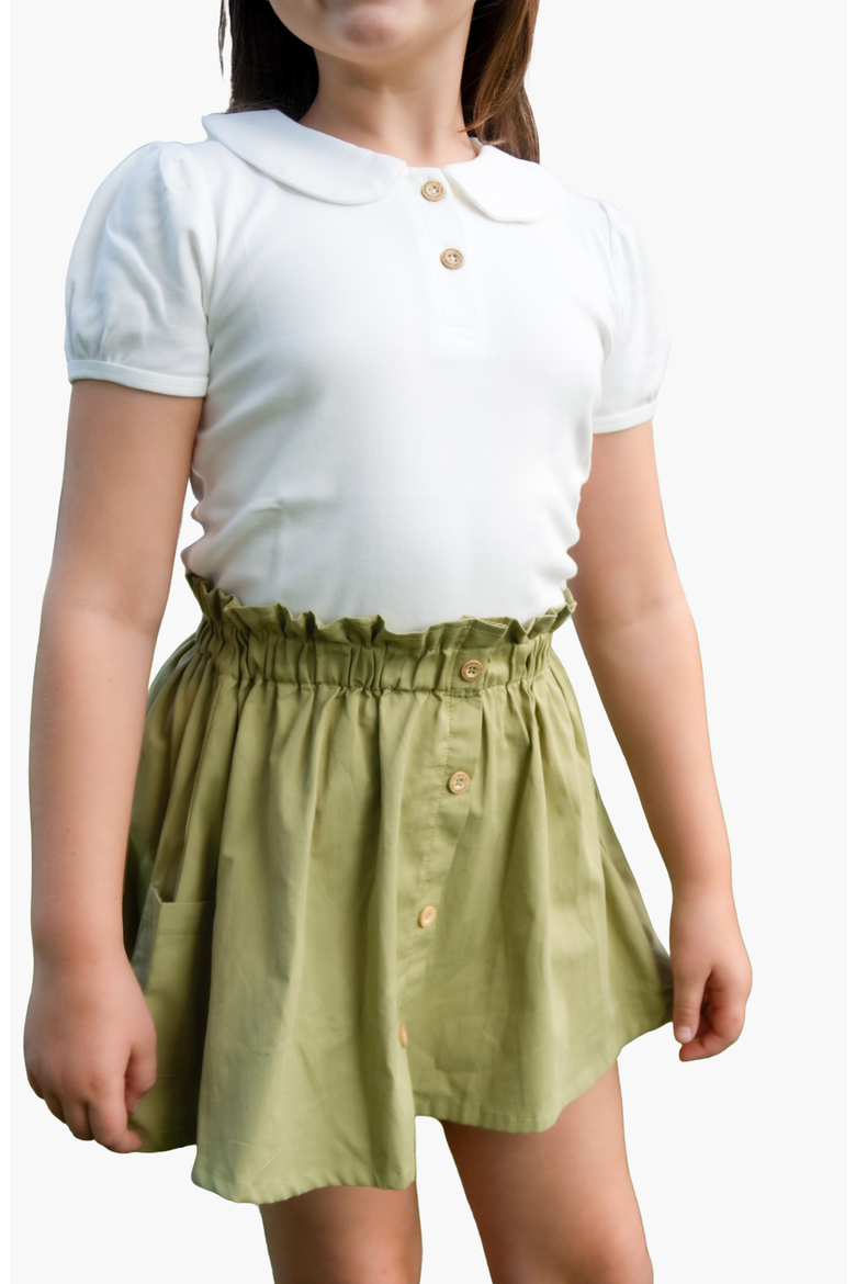 Elle Polo, Main, color, Cream