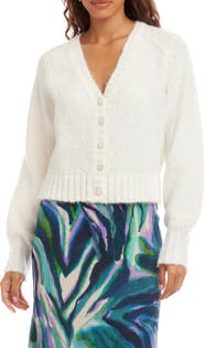 Karen Kane Pearl Button Cardigan