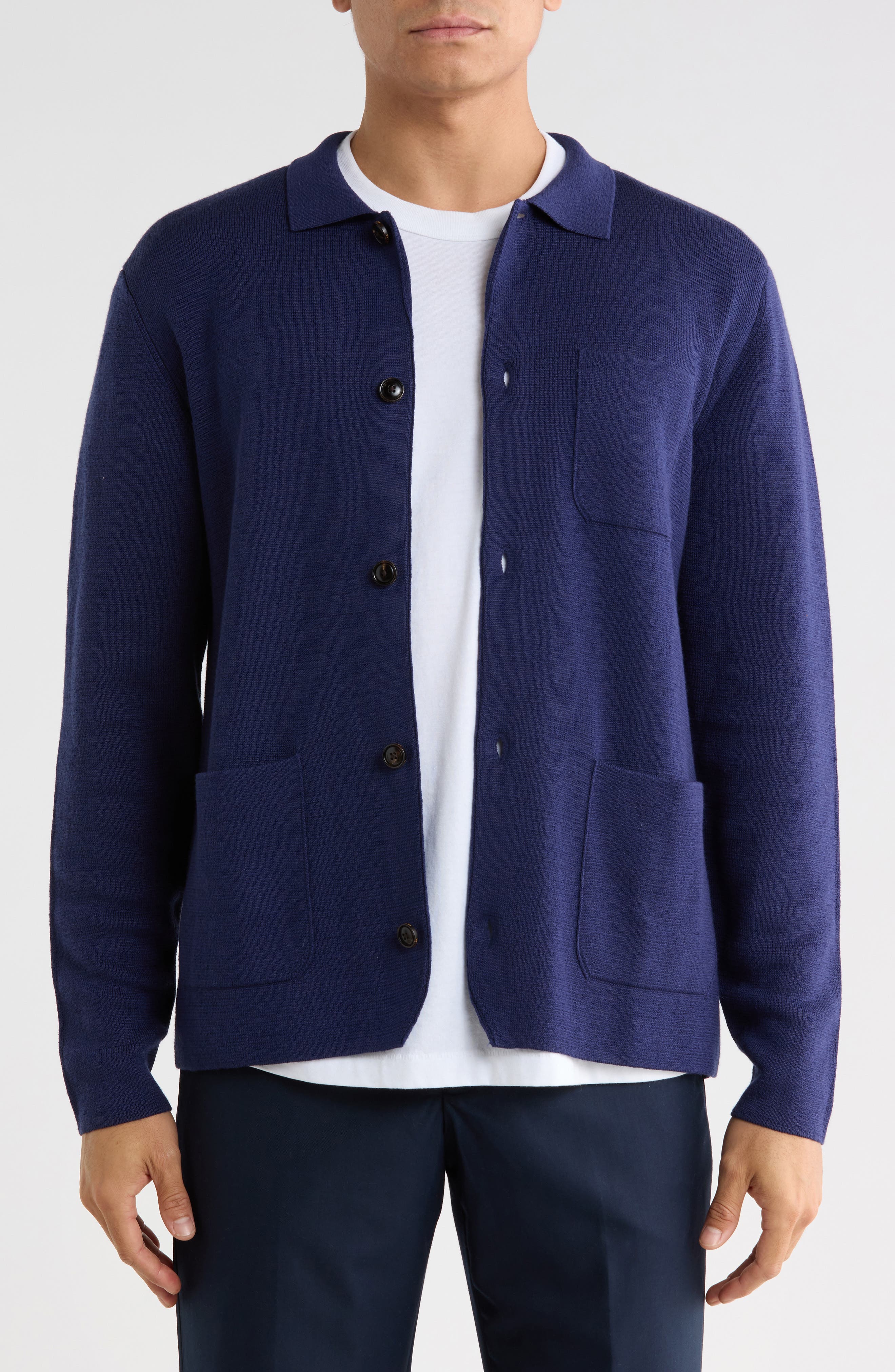 Connoly Merino Wool & Linen Chore Coat