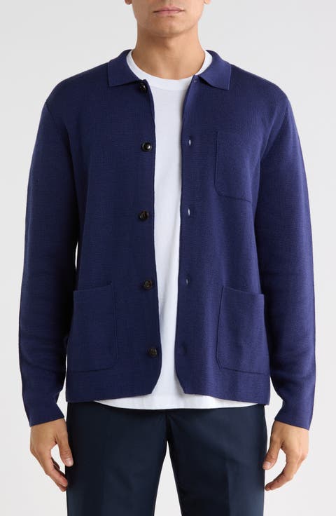Connoly Merino Wool & Linen Chore Coat