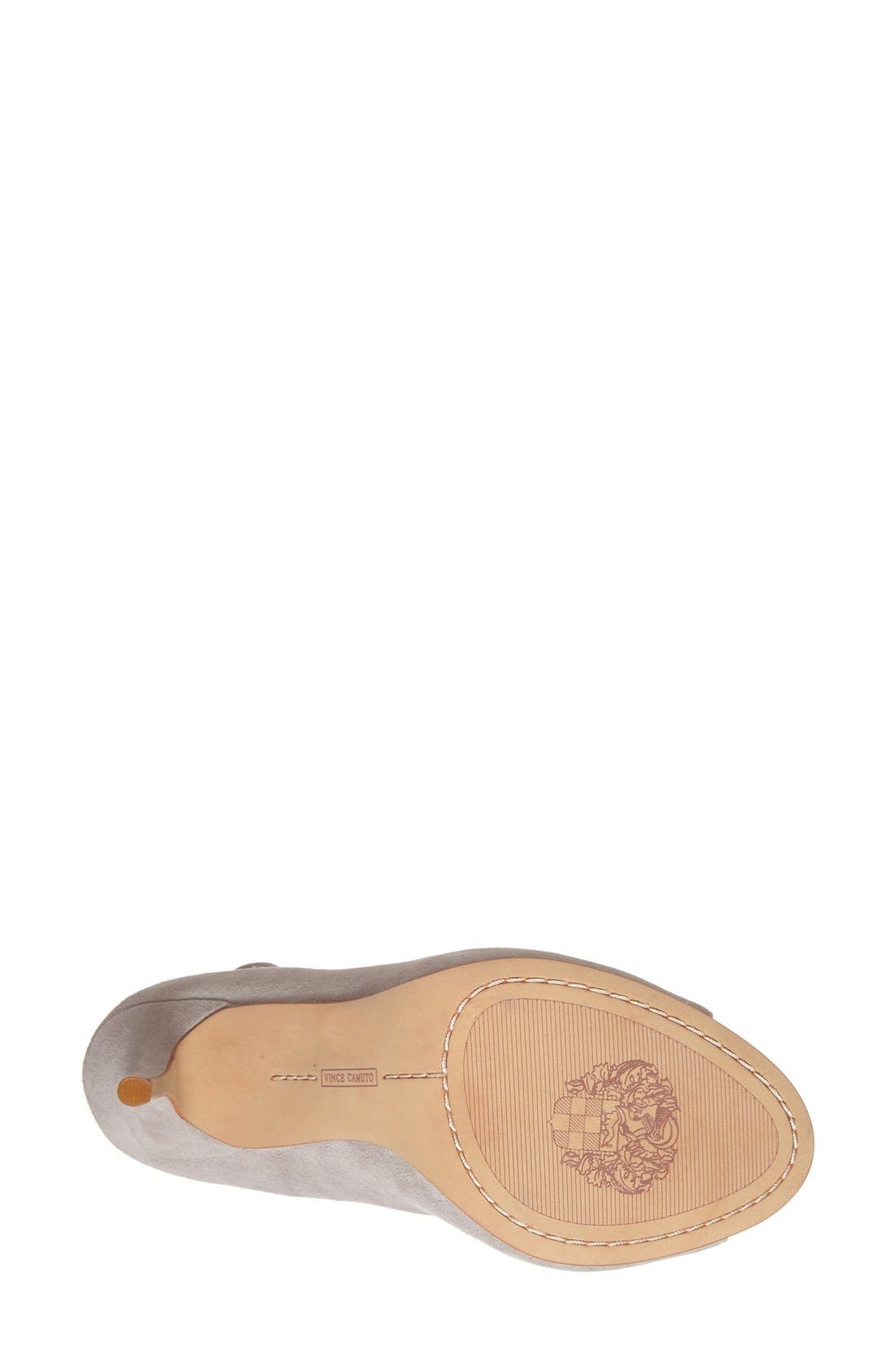 'Sandria' Peep Toe Ghillie Sandal (Nordstrom Exclusive), Alternate, color, DOLPHIN GREY
