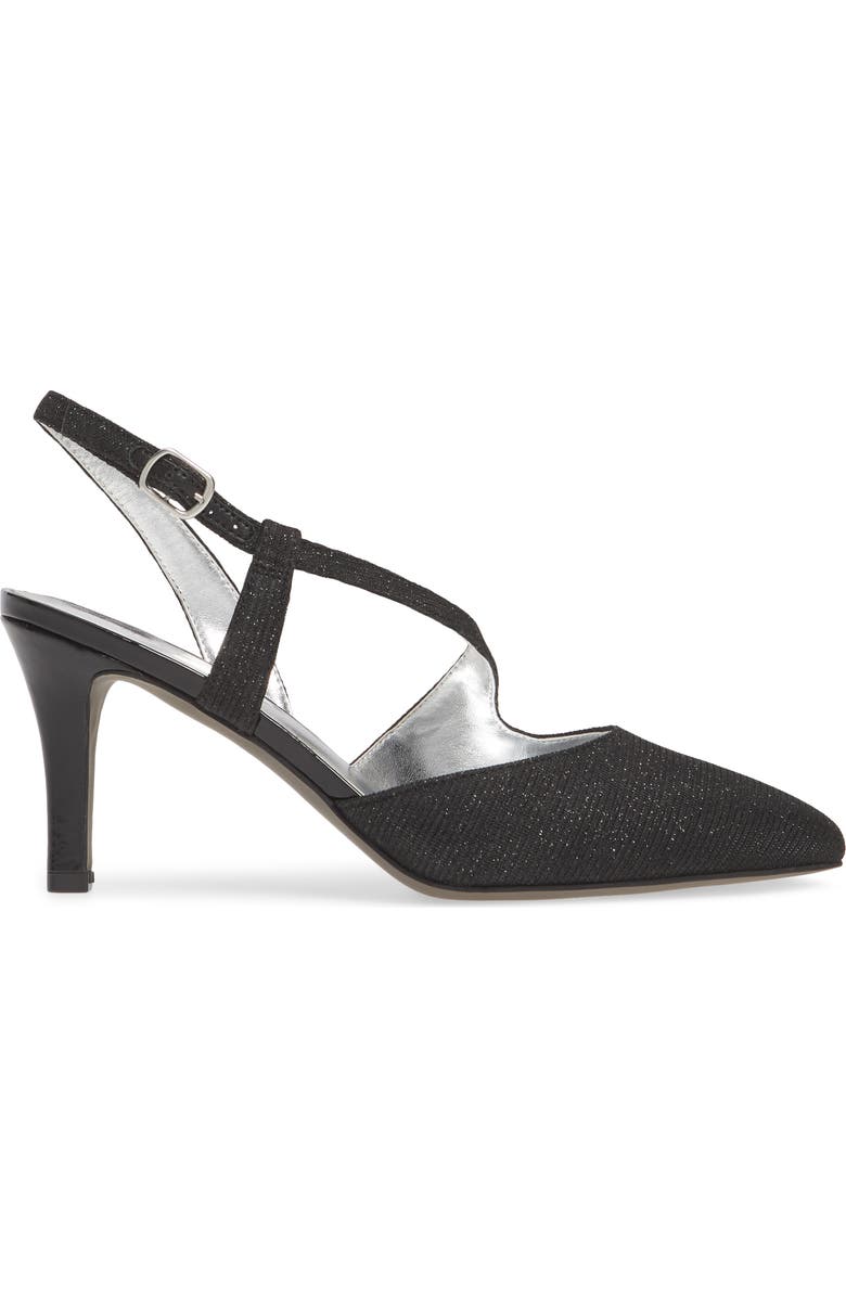 David Tate Lucia Glitter Pump, Alternate, color,