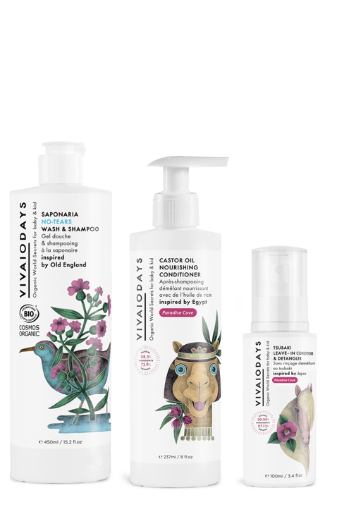 Natural Hair Care Bundle for Kid