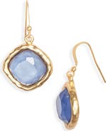 Karine Sultan Mocha Stone Drop Earrings