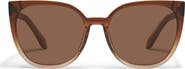 QUAY Staycation 57mm Small Cat Eye Sunglasses