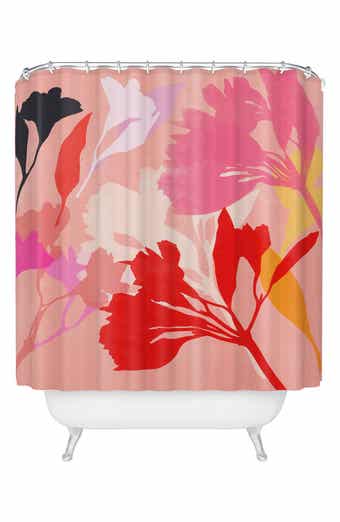 Cat and Moon Shower Curtain