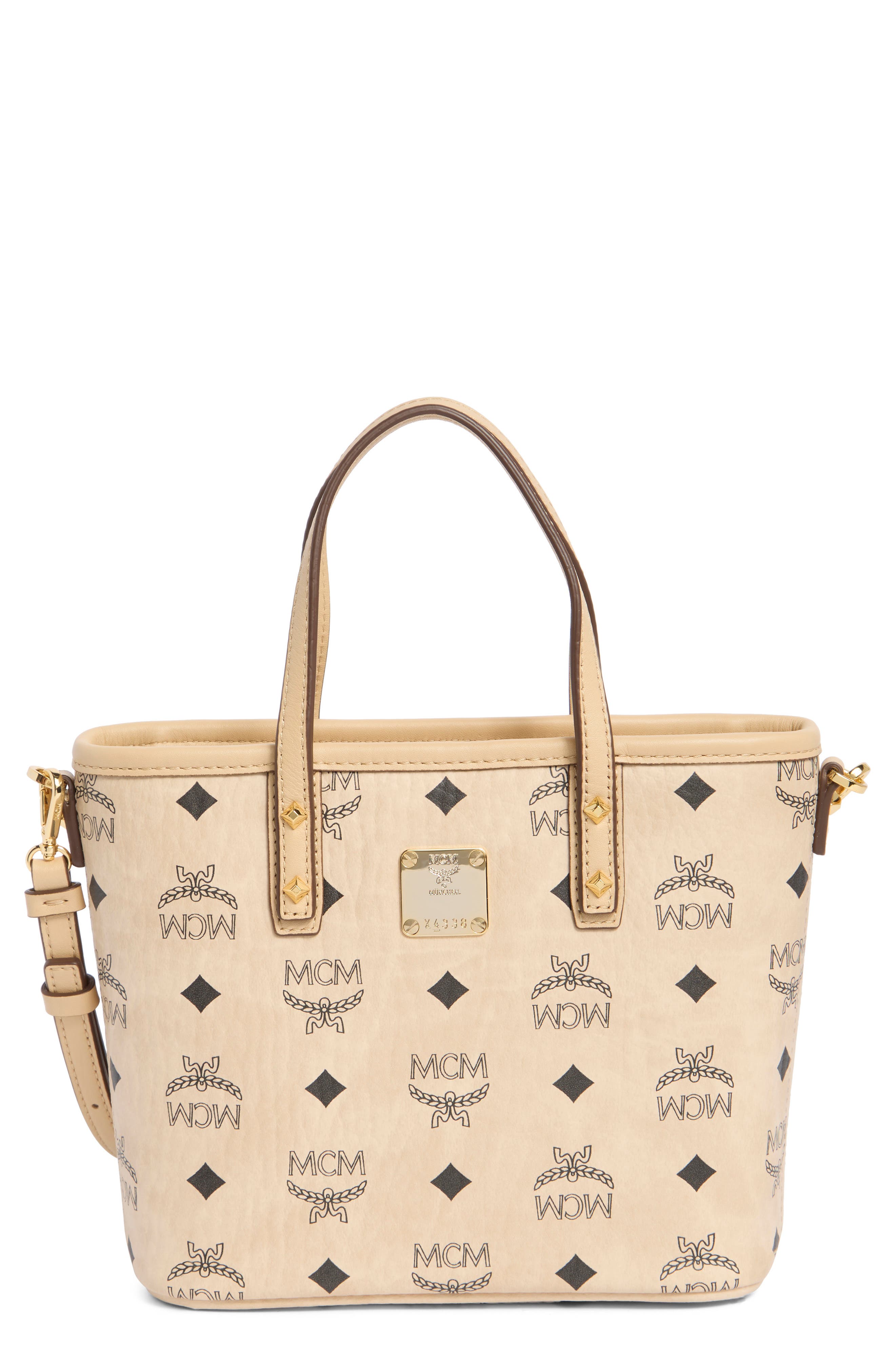 MCM Aren Tote Bag, Main, color, 