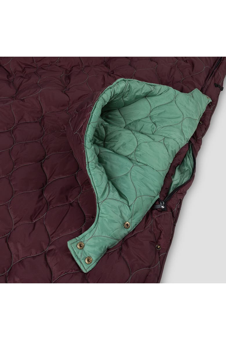 Puffy Kachula Adventure Blanket, Alternate, color, Maroon Bells