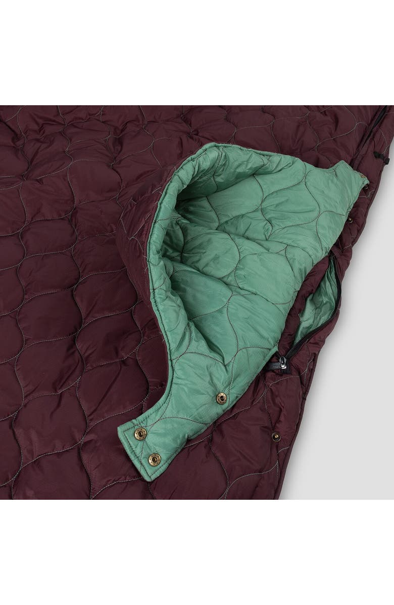 Coalatree Puffy Kachula Adventure Blanket, Alternate, color, Maroon Bells