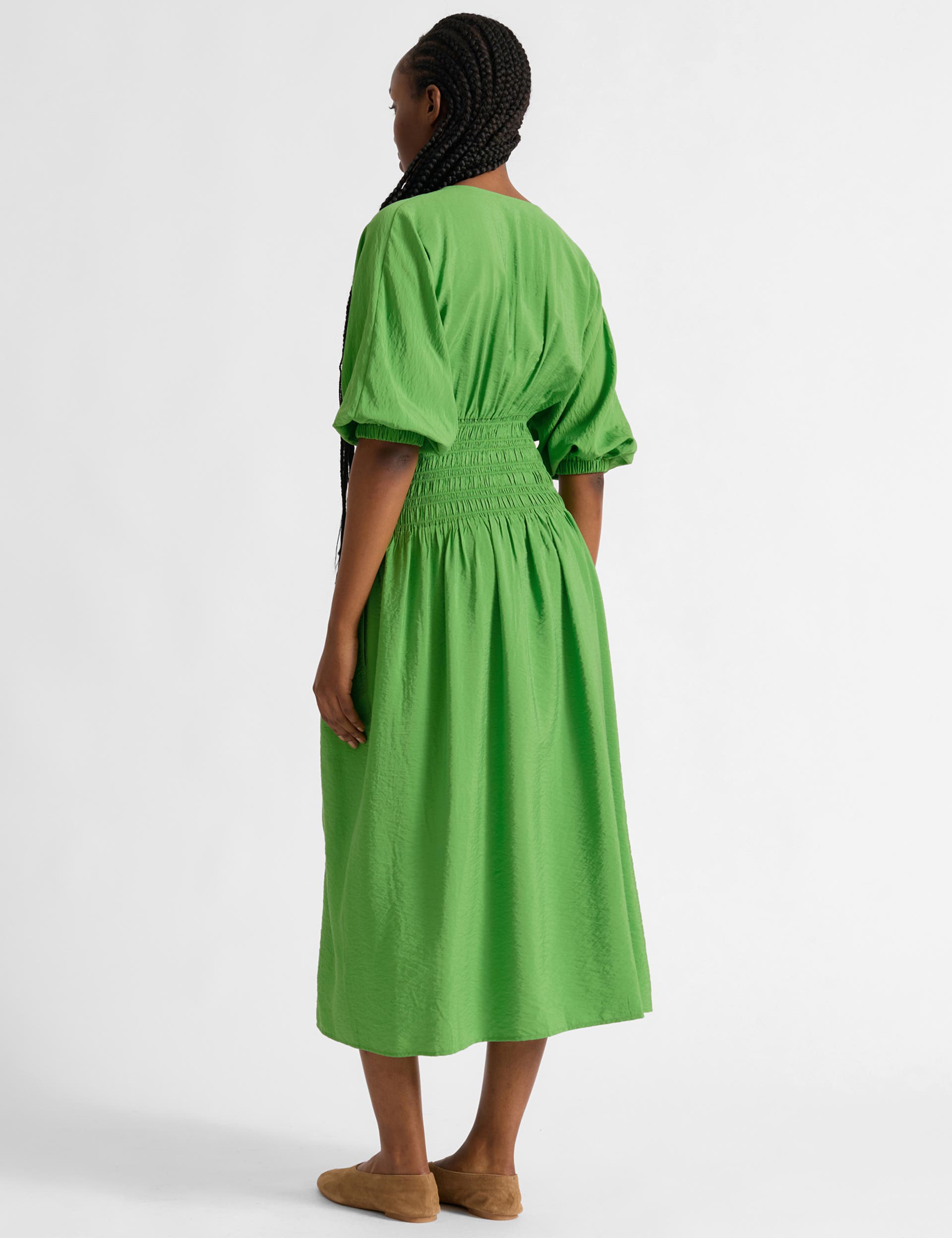 Albaray Air Flow Shirred Waist Dress (Women) | Nordstrom