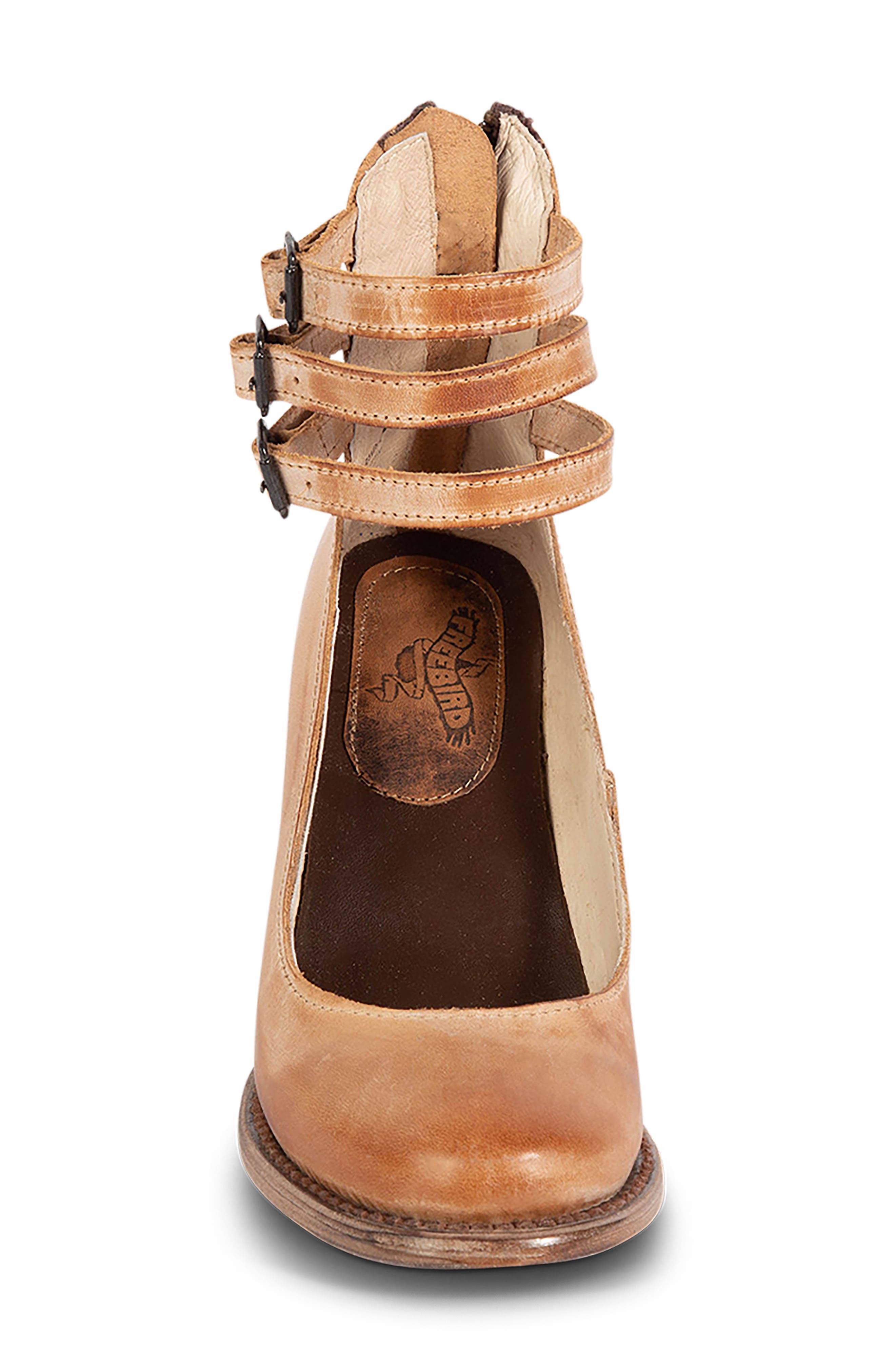Randi Leather Pump, Alternate, color, TAN