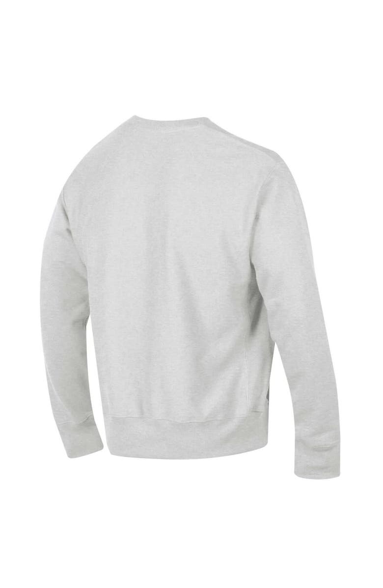 Champion Men's Champion Gray Alabama Crimson Tide Arch Over Logo Reverse Weave Pullover Sweatshirt, Alternate, color, Gray