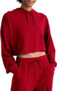 Beyond Yoga Breathe Easy Rib Crop Hoodie