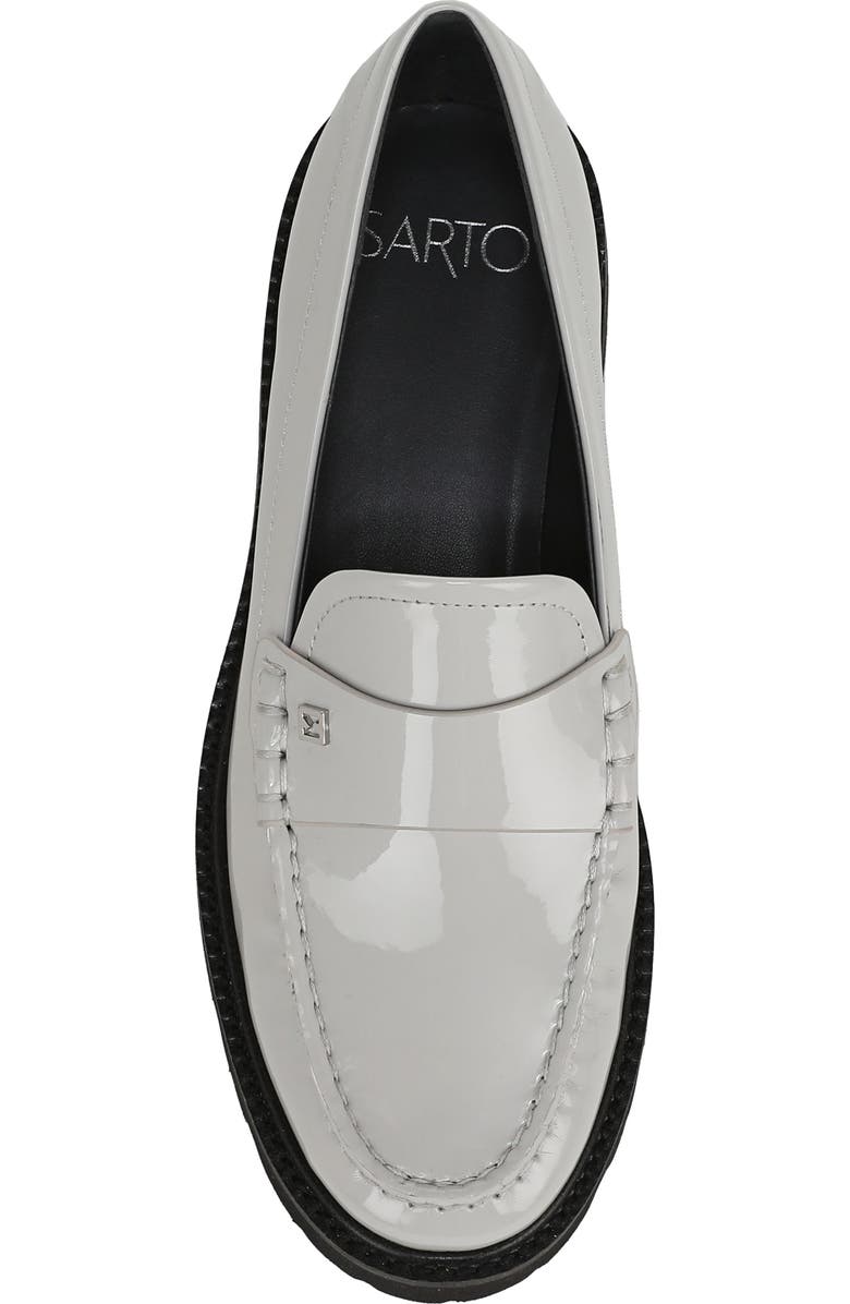 SARTO by Franco Sarto Saffron Loafer, Alternate, color, Soft Grey