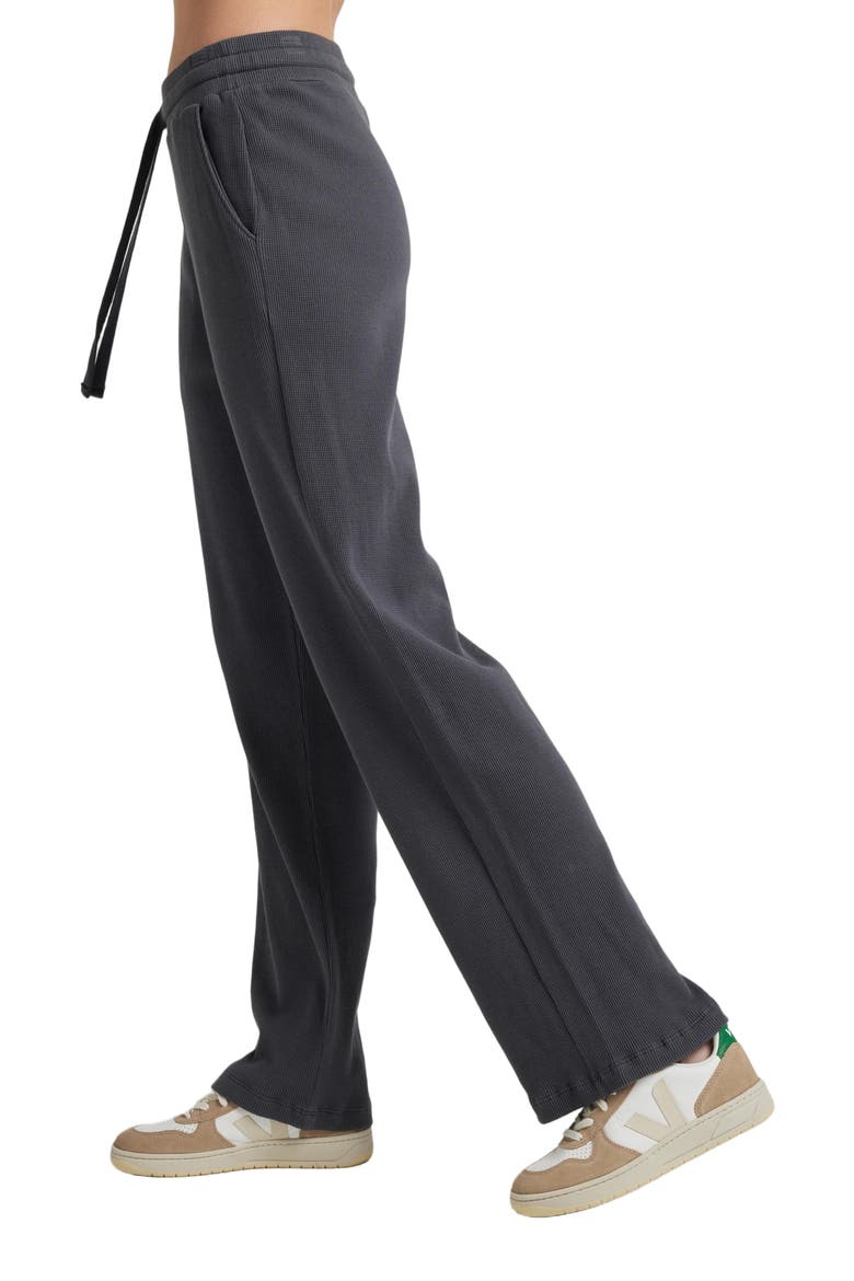 Organic Cotton Drawstring Pant, Alternate, color, Charcoal