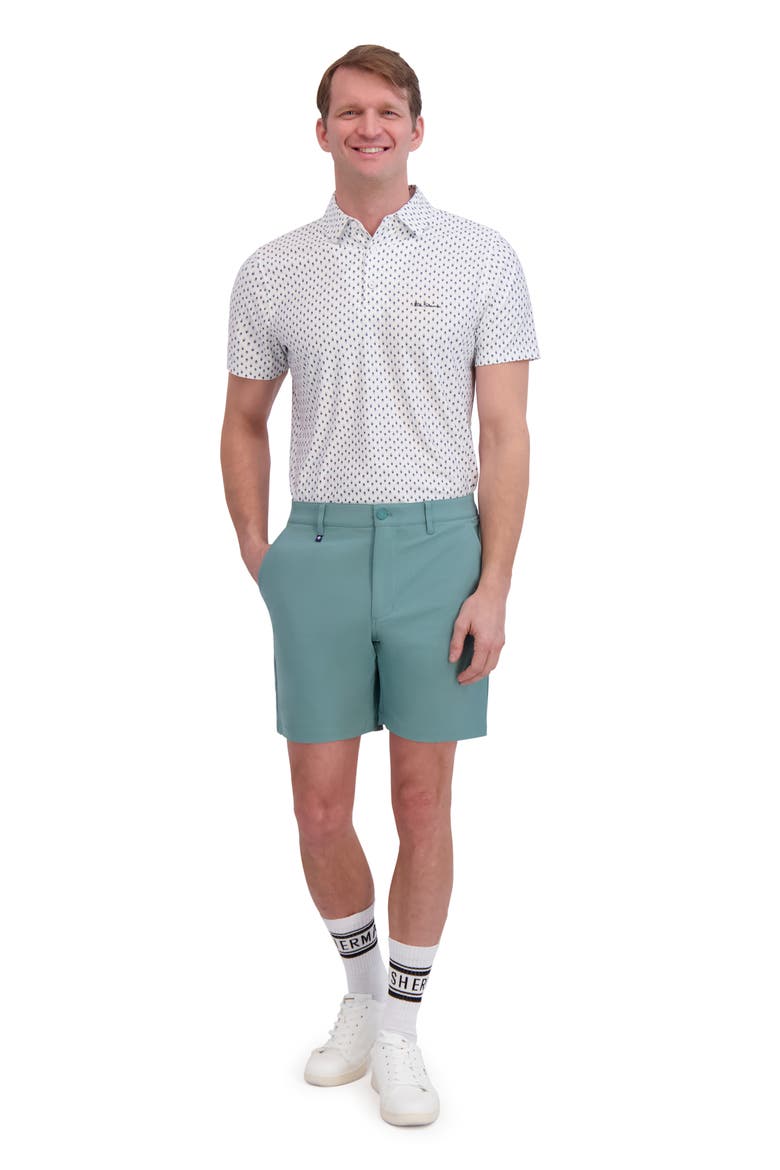 4-Way Stretch Tech Shorts, Alternate, color, LAGOON