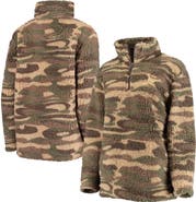 G-III SPORTS BY CARL BANKS Women's G-III Sports by Carl Banks Camo St. Louis Blues Sherpa Quarter-Zip Jacket