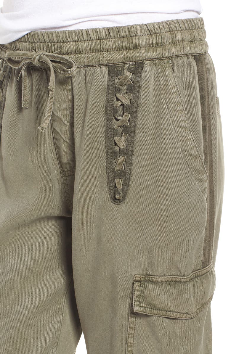 Pam & Gela Cargo Jogger Pants, Alternate, color, 