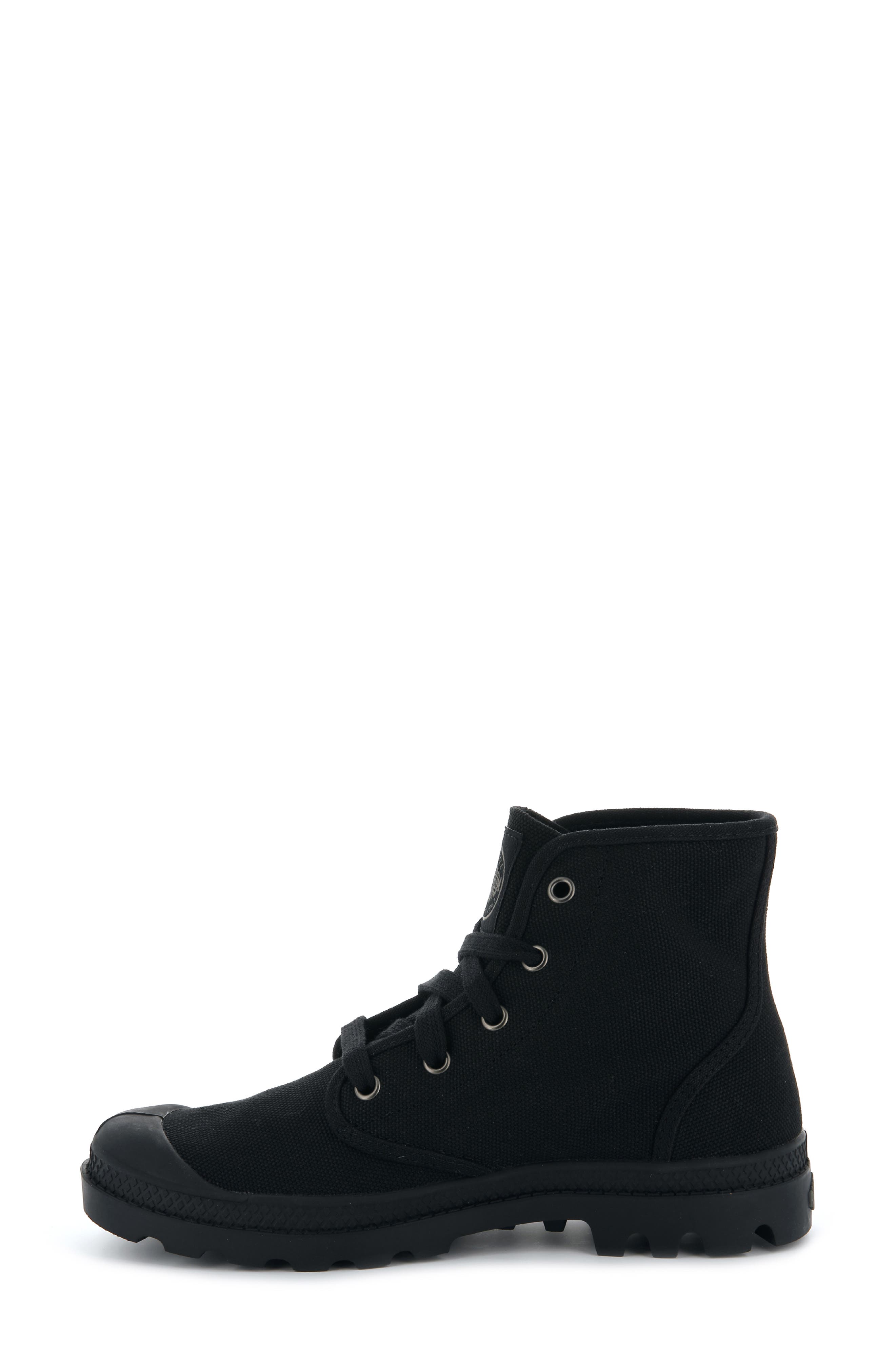 Palladium Pampa Hi Bootie, Alternate, color, Black/Black