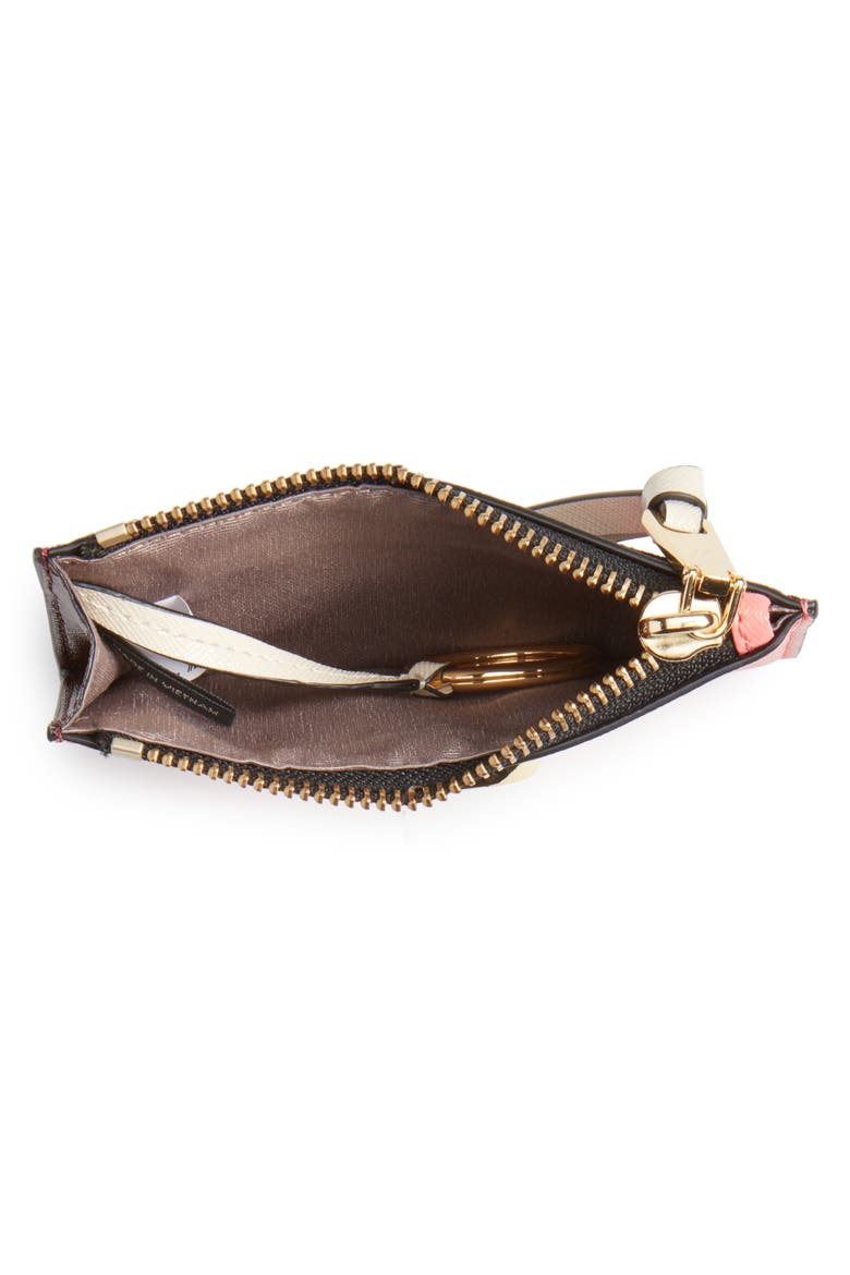 Snapshot Leather ID Wallet, Alternate, color, CORAL MULTI