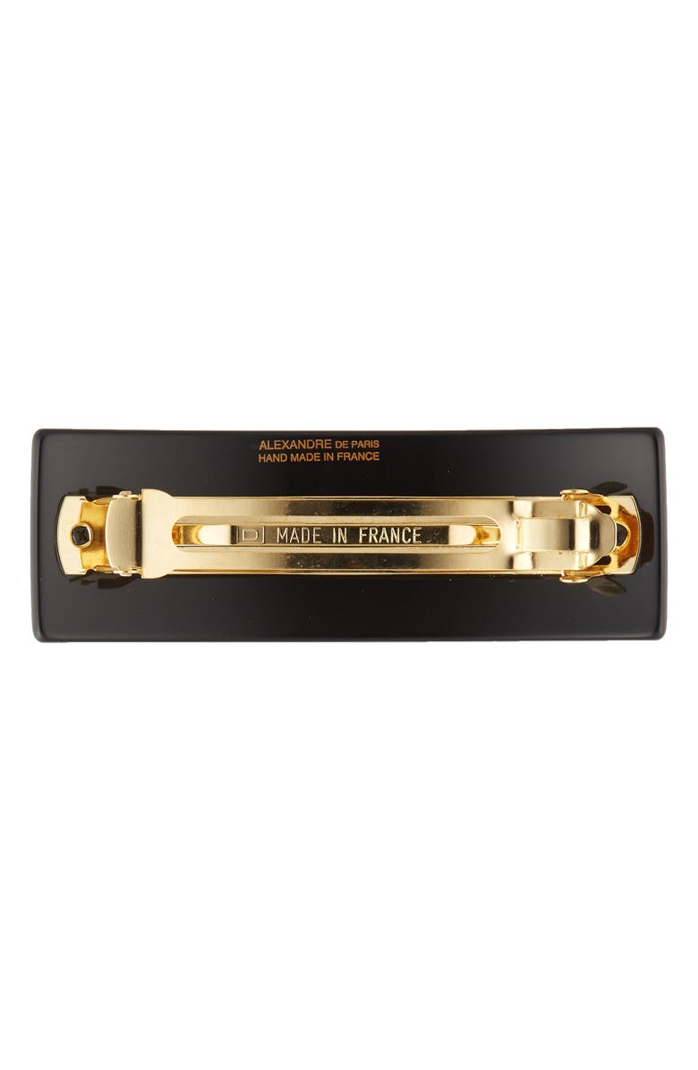Alexandre de Paris Barrette, Alternate, color, Black