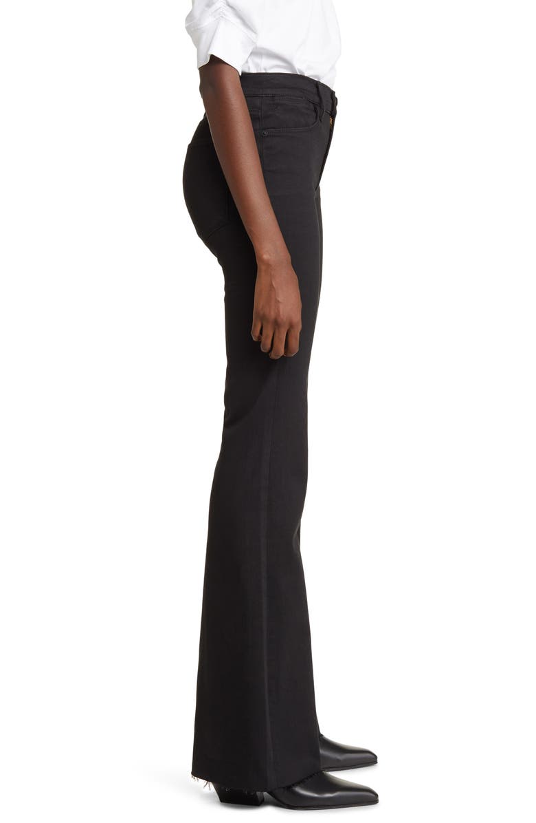 FRAME Le Easy Flare Jeans, Alternate, color, Blackfinn