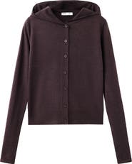 MANGO Hooded Cardigan