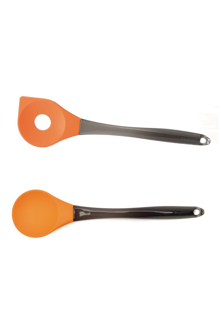 Geminis Silicone Spatula - Set of 2, Main, color, ORANGE