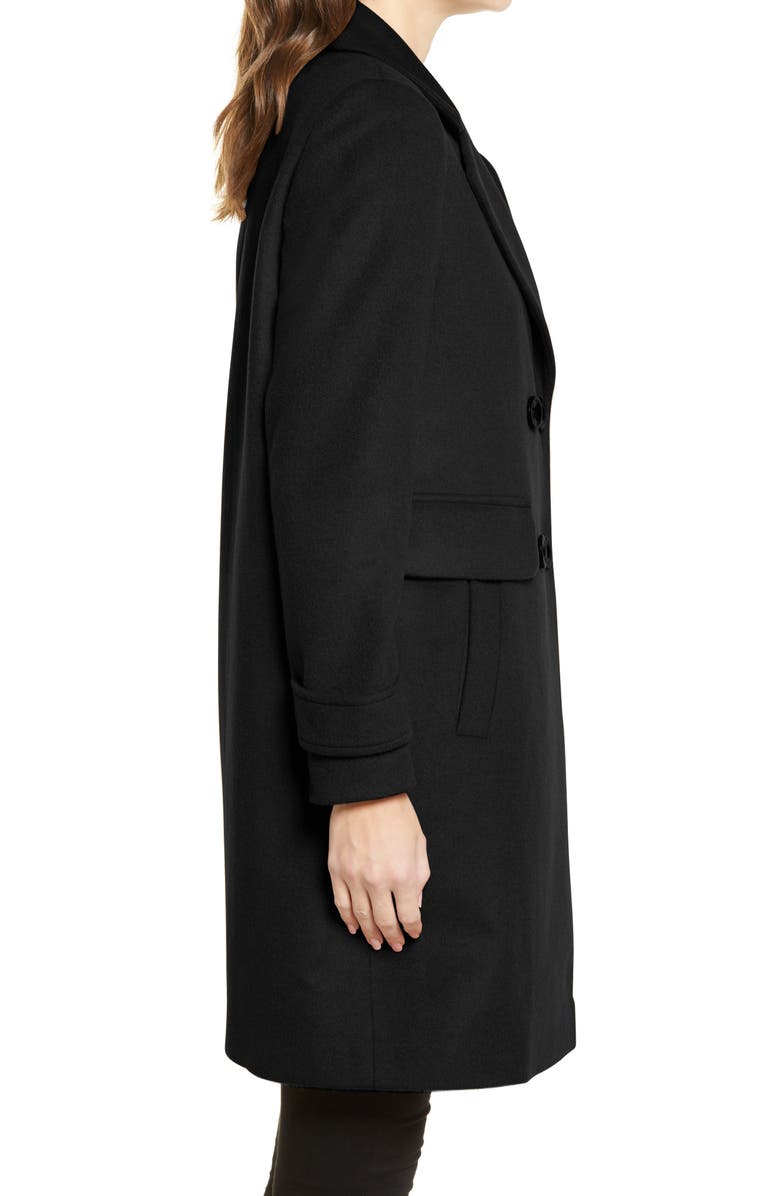 Sam Edelman Double Breasted Coat, Alternate, color, 